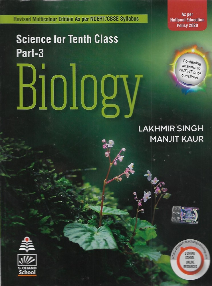 Schand Biology Class 10 cover